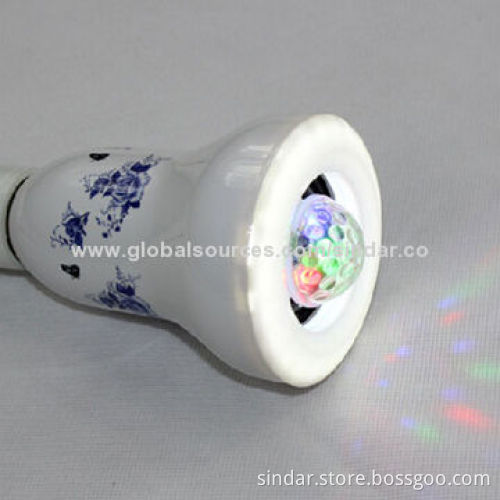 Multicolor Bluetooth Speaker RGB Bulbs